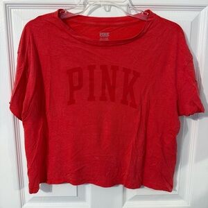PINK Victoria's Secret Cropped Tee